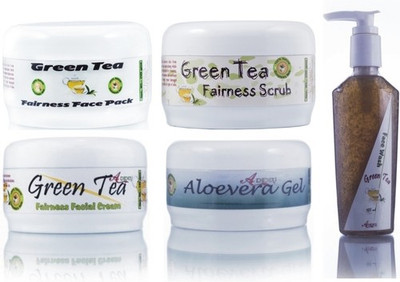 Adidev Herbals Skin Care Nourishing and Revitalising Green Tea Fairness Face Pack(Set of 5)
Adidev Herbals Skin Care Nourishing and Revitalising Green Tea Fairness Face Pack(Set of 5)