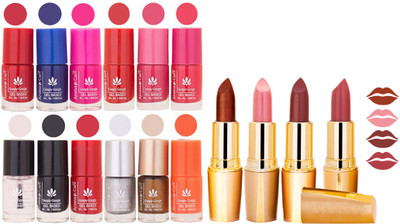 Aroma Care Lot of 12-piece Surprise Nail Polish Set and Rythm Lipsticks Combo 93(Set of 16)
Aroma Care Lot of 12-piece Surprise Nail Polish Set and Rythm Lipsticks Combo 93(Set of 16)