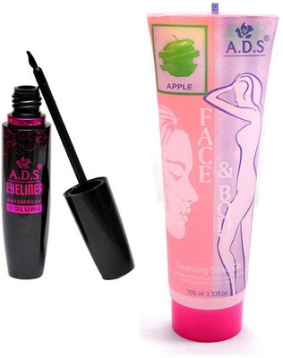 ADS 1625 Eyeliner, Apple Cleansing Gel(Set of 2)