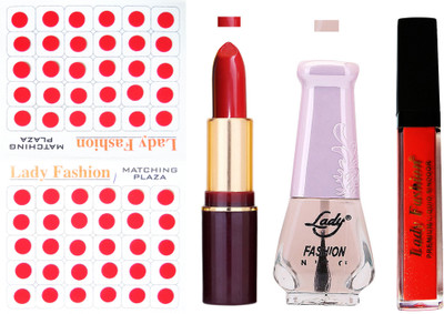 Lady Fashion Bridal Make Up Combo 0803201760(Set of 4)