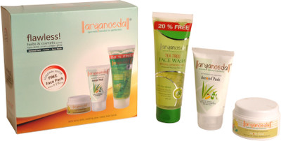 Aryanveda Herbals Flawless Pack(Set of 3)