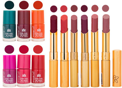 Aroma Care Famous Combo of Nail Polish with Rythm Long Lasting Lipstick Sets 183201842(Set of 12)
Aroma Care Famous Combo of Nail Polish with Rythm Long Lasting Lipstick Sets 183201842(Set of 12)