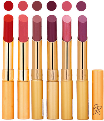 Rythmx 6 Pcs Color Lipstick Makeup Creamy Matte Long Lasting Lip Colors 162201776(Multicolor,, 13.2 g)
Rythmx 6 Pcs Color Lipstick Makeup Creamy Matte Long Lasting Lip Colors 162201776(Multicolor,, 13.2 g)