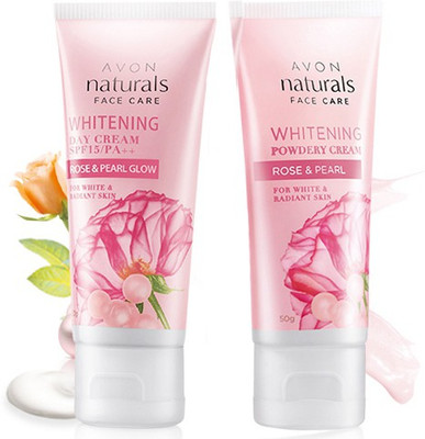 Avon Rose & Pearl Day SPF15/PA++ (50g) & Powdery Night (50g) Cream Combo Pack(Set of 2)
Avon Rose & Pearl Day SPF15/PA++ (50g) & Powdery Night (50g) Cream Combo Pack(Set of 2)