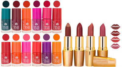 Aroma Care Lot of 12-piece Surprise Nail Polish Set and Rythm Lipsticks Combo 20(Set of 16)
Aroma Care Lot of 12-piece Surprise Nail Polish Set and Rythm Lipsticks Combo 20(Set of 16)