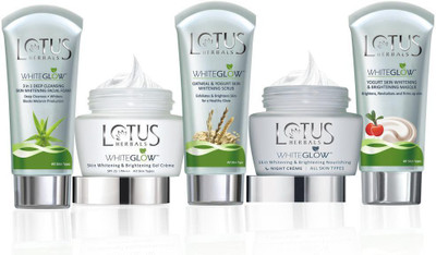 Lotus whiteglow Combo kit(Set of 5)