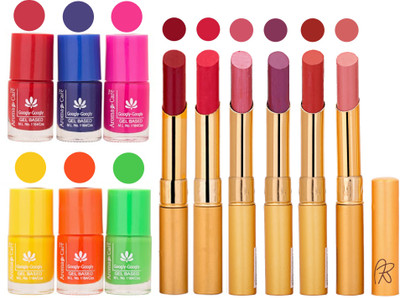 Aroma Care Makeup Women Nail Polish and Exclusive Long Lasting Lipstick Set 43(Set of 12)
Aroma Care Makeup Women Nail Polish and Exclusive Long Lasting Lipstick Set 43(Set of 12)