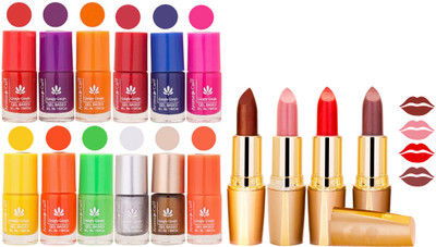 Aroma Care Lot of 12-piece Surprise Nail Polish Set and Rythm Lipsticks Combo 109(Set of 16)
Aroma Care Lot of 12-piece Surprise Nail Polish Set and Rythm Lipsticks Combo 109(Set of 16)