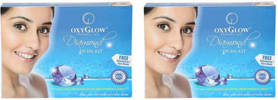 Oxyglow Diamond Facial Kit & Diamond Facial Kit(Set of 2)