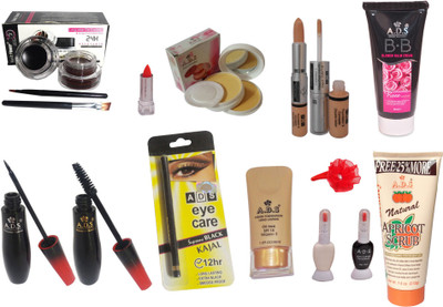 ADS Professional Makeup Combo - 13 in 1(Set of 13)