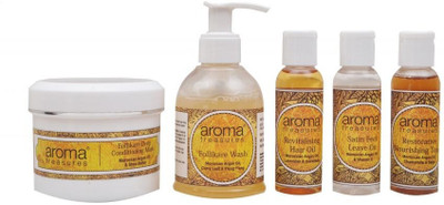 Aroma Treasures Moroccan Oil Hair spa kit(Set of 1)