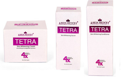 Keyaseth Tetra Cream (50 g), Tetra Conditioner (50 ml) and Tetra Serum (30 ml)(Set of 3)
Keyaseth Tetra Cream (50 g), Tetra Conditioner (50 ml) and Tetra Serum (30 ml)(Set of 3)