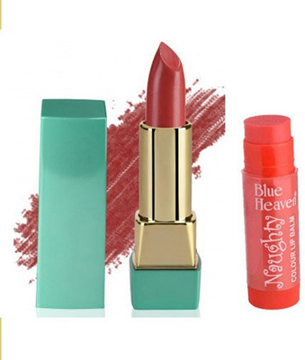Blue Heaven Mintz Glossy Lipstick (Muddy Pink) & Naughty Color Lip Balm (Strawberry)(Set of 2)
Blue Heaven Mintz Glossy Lipstick (Muddy Pink) & Naughty Color Lip Balm (Strawberry)(Set of 2)