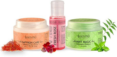 Sattvik Organics Every Day Gorgeous Combo Plus- (MM100, FRT50, SC100)(Set of 3)
Sattvik Organics Every Day Gorgeous Combo Plus- (MM100, FRT50, SC100)(Set of 3)