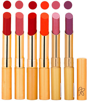 Rythmx 6 Pcs Color Lipstick Makeup Creamy Matte Long Lasting Lip Colors 162201773(Multicolor,, 13.2 g)
Rythmx 6 Pcs Color Lipstick Makeup Creamy Matte Long Lasting Lip Colors 162201773(Multicolor,, 13.2 g)