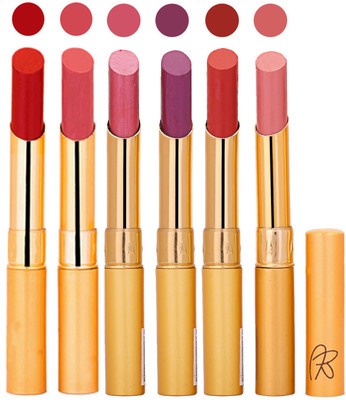 Rythmx 6 Pcs Color Lipstick Makeup Creamy Matte Long Lasting Lip Colors 162201779(Multicolor,, 13.2 g)
Rythmx 6 Pcs Color Lipstick Makeup Creamy Matte Long Lasting Lip Colors 162201779(Multicolor,, 13.2 g)