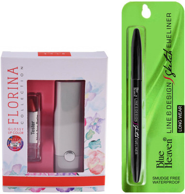 Blue Heaven Florina Glossy Lipstick (Cerise Pink) & Line Design Sketch Eyeliner(Set of 2)
Blue Heaven Florina Glossy Lipstick (Cerise Pink) & Line Design Sketch Eyeliner(Set of 2)