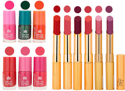 Aroma Care Perfect Combo of Nail Polish and Rythm Lipstick Popular Shades in Wholesale Rate 2332017064(Set of 12)
Aroma Care Perfect Combo of Nail Polish and Rythm Lipstick Popular Shades in Wholesale Rate 2332017064(Set of 12)