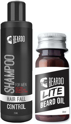Beardo HAIR FALL CONTROL SHAMPOO for Men (250ml) And Beard Lite Oil (35ml)(Set of 2)
Beardo HAIR FALL CONTROL SHAMPOO for Men (250ml) And Beard Lite Oil (35ml)(Set of 2)