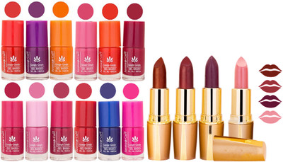 Aroma Care Lot of 12-piece Surprise Nail Polish Set and Rythm Lipsticks Combo 70(Set of 16)
Aroma Care Lot of 12-piece Surprise Nail Polish Set and Rythm Lipsticks Combo 70(Set of 16)