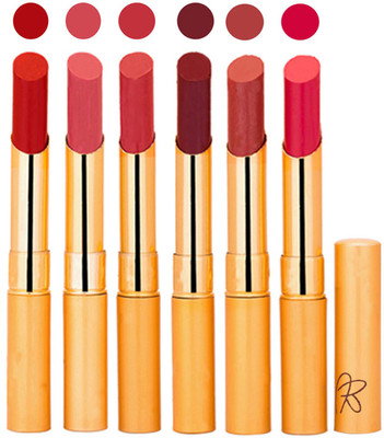Rythmx 6 Pcs Color Lipstick Makeup Creamy Matte Long Lasting Lip Colors 162201748(Multicolor,, 13.2 g)
Rythmx 6 Pcs Color Lipstick Makeup Creamy Matte Long Lasting Lip Colors 162201748(Multicolor,, 13.2 g)