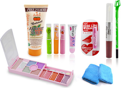 ADS Fashion Color Combo Makeup Sets 11 IN1(Set of 9)