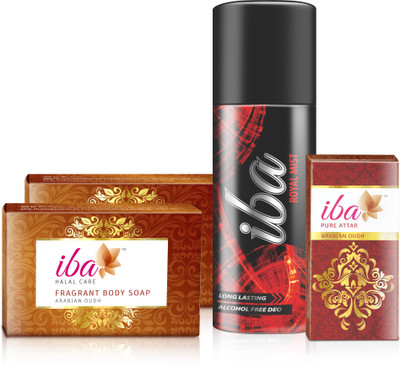 Iba Halal Care Arabian Oudh Combo(Set of 4) 
Iba Halal Care Arabian Oudh Combo(Set of 4)