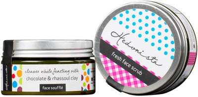 Hedonista Strawberry & Chocolate Twosome - Combo bundle of Face Souffle (Chocolate Face Pack) and Fresh Face Scrub(Set of 2)
Hedonista Strawberry & Chocolate Twosome - Combo bundle of Face Souffle (Chocolate Face Pack) and Fresh Face Scrub(Set of 2)
