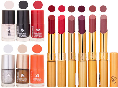 Aroma Care 6 Nail Polish Set Rythm 6 Pcs Lipstick 6 Awesome Color for Fashion Women 2332017042(Set of 12)
Aroma Care 6 Nail Polish Set Rythm 6 Pcs Lipstick 6 Awesome Color for Fashion Women 2332017042(Set of 12)