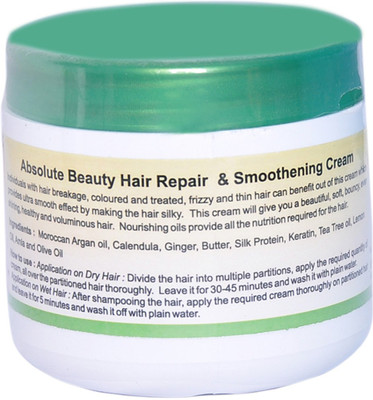 Absolute Beauty Smoothing Glossing Sleek Styling Cream For silky Shiny Repair Hair(250 g)
Absolute Beauty Smoothing Glossing Sleek Styling Cream For silky Shiny Repair Hair(250 g)