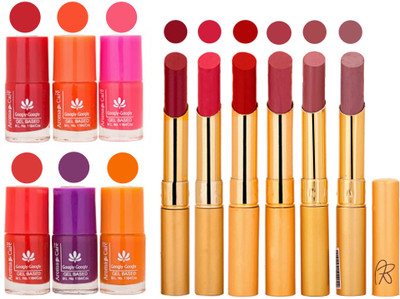 Aroma Care Nail Polish Set and Rythm Lipstick Sets ( Modern Shades) 1803201724(Set of 12)
Aroma Care Nail Polish Set and Rythm Lipstick Sets ( Modern Shades) 1803201724(Set of 12)