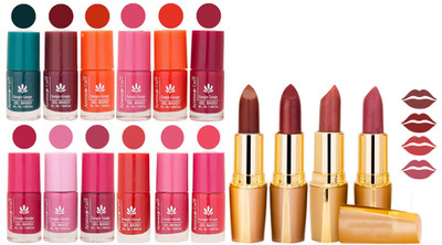 Aroma Care Lot of 12-piece Surprise Nail Polish Set and Rythm Lipsticks Combo 22(Set of 16)
Aroma Care Lot of 12-piece Surprise Nail Polish Set and Rythm Lipsticks Combo 22(Set of 16)
