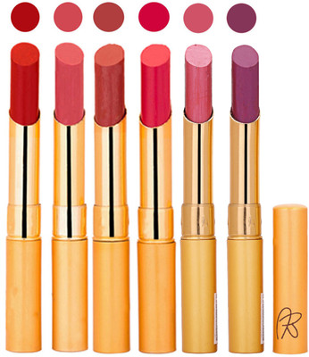 Rythmx 6 Pcs Color Lipstick Makeup Creamy Matte Long Lasting Lip Colors 162201769(Multicolor,, 13.2 g)
Rythmx 6 Pcs Color Lipstick Makeup Creamy Matte Long Lasting Lip Colors 162201769(Multicolor,, 13.2 g)