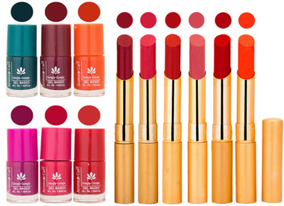 Aroma Care Famous Combo of Nail Polish with Rythm Long Lasting Lipstick Sets 183201705(Set of 12)
Aroma Care Famous Combo of Nail Polish with Rythm Long Lasting Lipstick Sets 183201705(Set of 12)