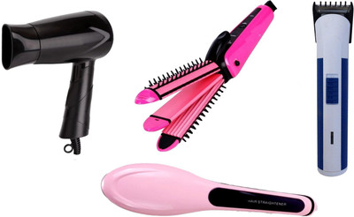 Appliance Bazar AB-5020 Personal Care Appliance Combo(Hair Straightener, Hair Dryer)