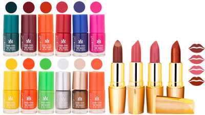 Aroma Care Lot of 12-piece Surprise Nail Polish Set and Rythm Lipsticks Combo 44(Set of 16)
Aroma Care Lot of 12-piece Surprise Nail Polish Set and Rythm Lipsticks Combo 44(Set of 16)