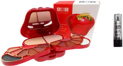 ADS Color Series 14 Eyeshadow / 2 Blusher / 2 Powder Cake 4 Lip colour with kajal(Set of 2)
ADS Color Series 14 Eyeshadow / 2 Blusher / 2 Powder Cake 4 Lip colour with kajal(Set of 2)