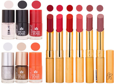 Aroma Care 6 Nail Polish Set Rythm 6 Pcs Lipstick 6 Awesome Color for Fashion Women 2332017009(Set of 12)
Aroma Care 6 Nail Polish Set Rythm 6 Pcs Lipstick 6 Awesome Color for Fashion Women 2332017009(Set of 12)