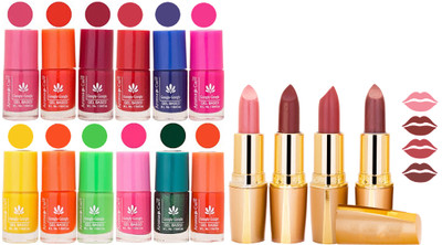 Aroma Care Lot of 12-piece Surprise Nail Polish Set and Rythm Lipsticks Combo 130(Set of 16)
Aroma Care Lot of 12-piece Surprise Nail Polish Set and Rythm Lipsticks Combo 130(Set of 16)