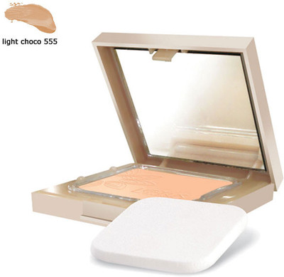 Lotus Pure Radiance Natural Compact SPF 15 Compact(Light choco 555, 9 g)