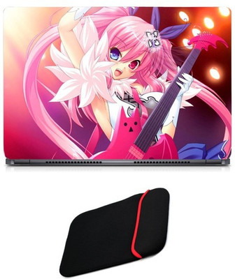 Skin Yard Anime Girl With Guitar Laptop Skin/Decal with Reversible Laptop Sleeve - 15.6 Inch Combo Set
Skin Yard Anime Girl With Guitar Laptop Skin/Decal with Reversible Laptop Sleeve - 15.6 Inch Combo Set