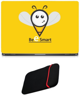 Skin Yard Anime Bee Smart Sparkle Laptop Skin/Decal with Reversible Laptop Sleeve - 14.1 Inch Combo Set
Skin Yard Anime Bee Smart Sparkle Laptop Skin/Decal with Reversible Laptop Sleeve - 14.1 Inch Combo Set