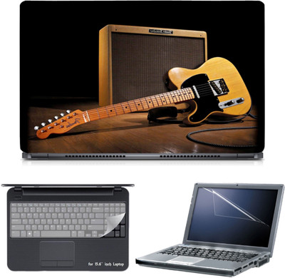 Skin Yard 3in1 Combo- Stereo Guitar Laptop Skin with Screen Protector & Keyguard -15.6 Inch Combo Set
Skin Yard 3in1 Combo- Stereo Guitar Laptop Skin with Screen Protector & Keyguard -15.6 Inch Combo Set
