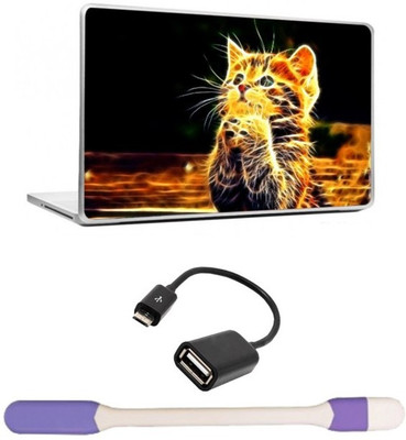Skin Yard 3D Yellow Kitten Laptop Skins with USB LED Light & OTG Cable - 15.6 Inch Combo Set
Skin Yard 3D Yellow Kitten Laptop Skins with USB LED Light & OTG Cable - 15.6 Inch Combo Set