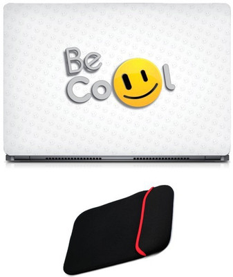 Skin Yard Be Cool Sparkle Laptop Skin/Decal with Reversible Laptop Sleeve - 14.1 Inch Combo Set
Skin Yard Be Cool Sparkle Laptop Skin/Decal with Reversible Laptop Sleeve - 14.1 Inch Combo Set