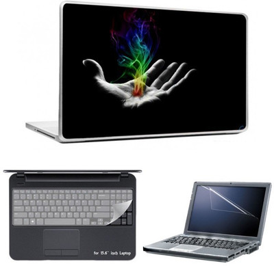 Skin Yard Colourful Smoky Hand Laptop Skins with Laptop Screen Guard & Laptop Keyguard -15.6 Inch Combo Set
Skin Yard Colourful Smoky Hand Laptop Skins with Laptop Screen Guard & Laptop Keyguard -15.6 Inch Combo Set