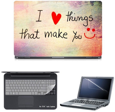 Skin Yard I Luv Things That Make U Sparkle Laptop Skin with Screen Protector & Keyguard -15.6 Inch Combo Set
Skin Yard I Luv Things That Make U Sparkle Laptop Skin with Screen Protector & Keyguard -15.6 Inch Combo Set