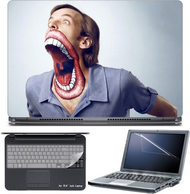 Skin Yard Big Mouth Hallowen Face Laptop Skin with Screen Protector & Keyboard Skin -15.6 Inch Combo Set
Skin Yard Big Mouth Hallowen Face Laptop Skin with Screen Protector & Keyboard Skin -15.6 Inch Combo Set