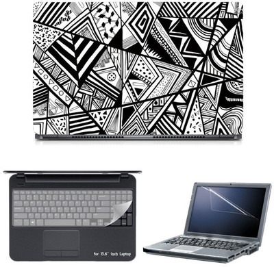 Skin Yard Black & White Abstract Sparkle Laptop Skin with Screen Protector & Keyguard -15.6 Inch Combo Set
Skin Yard Black & White Abstract Sparkle Laptop Skin with Screen Protector & Keyguard -15.6 Inch Combo Set