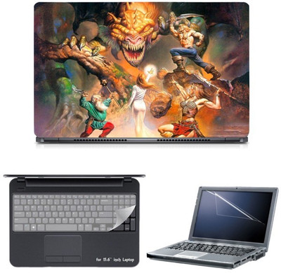 Skin Yard Maight & Magic 7 Heroes with Dragon Laptop Skin with Screen Protector & Keyguard -15.6 Inch Combo Set
Skin Yard Maight & Magic 7 Heroes with Dragon Laptop Skin with Screen Protector & Keyguard -15.6 Inch Combo Set